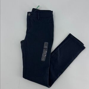 GAP Girls Navy Blue Straight-Leg Jegging Pants Size 10 NWT